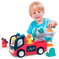 Camion Hola Toys HT E9998 Red photo 7