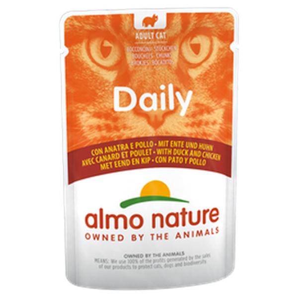 Корм для кошек влажный Almo Nature Daily 5276 0.07 кг/ Утка, курица photo 1 Корм для кошек влажный Almo Nature Daily 5276 0.07 кг/ Утка, курица photo 1