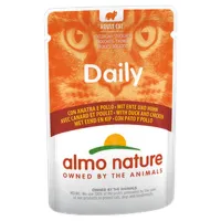 Корм для кошек влажный Almo Nature Daily 5276 0.07 кг/ Утка, курица