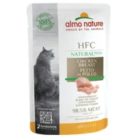 Hrană pentru pisici umedă Almo Nature Natural Plus 4700 0.055 kg/ Găină