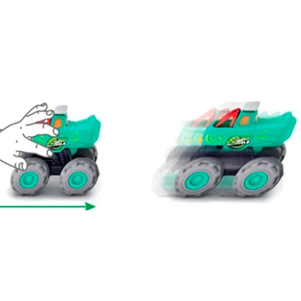 Mașină Hola Toys Monster Truck Crocodile 3151C Blue photo 2 Mașină Hola Toys Monster Truck Crocodile 3151C Blue photo 2