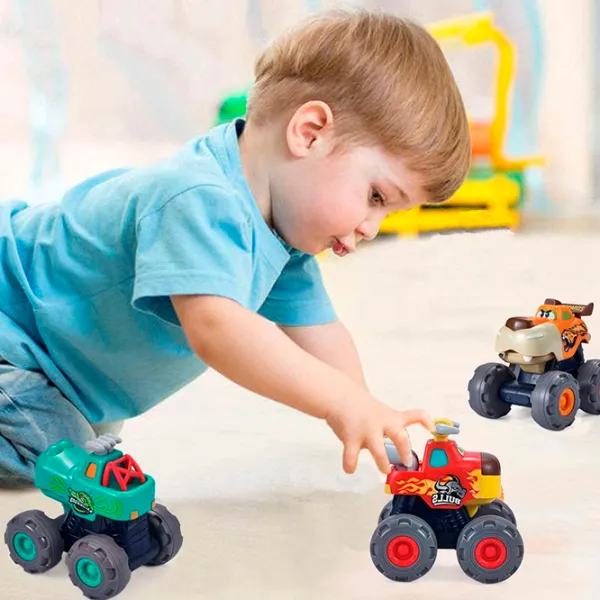 Mașină Hola Toys Monster Truck Crocodile 3151C Blue photo 4 Mașină Hola Toys Monster Truck Crocodile 3151C Blue photo 4