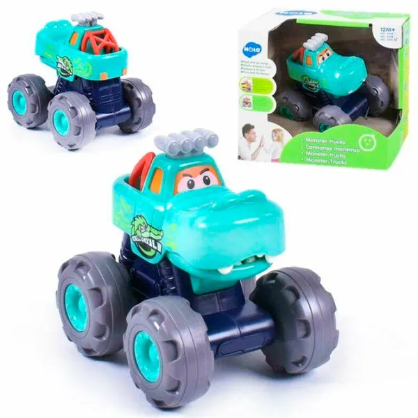 Mașină Hola Toys Monster Truck Crocodile 3151C Blue photo 5 Mașină Hola Toys Monster Truck Crocodile 3151C Blue photo 5