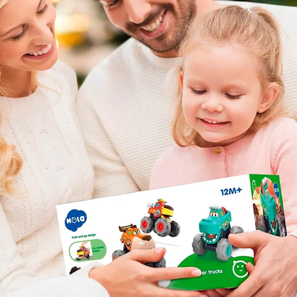 Mașină Hola Toys Monster Truck Crocodile 3151C Blue photo 8 Mașină Hola Toys Monster Truck Crocodile 3151C Blue photo 8