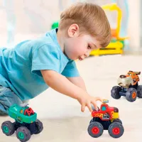 Mașină Hola Toys Monster Truck Tiger 3151B Orange photo 2