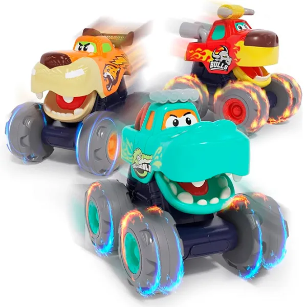 Mașină Hola Toys Monster Truck Tiger 3151B Orange photo 6 Mașină Hola Toys Monster Truck Tiger 3151B Orange photo 6