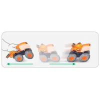 Mașină Hola Toys Monster Truck Tiger 3151B Orange photo 8