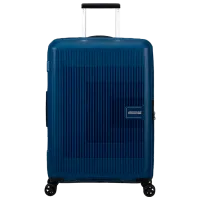 Valiză American Tourister Aerostep Spinner Expandable 66l/ Black Navy
