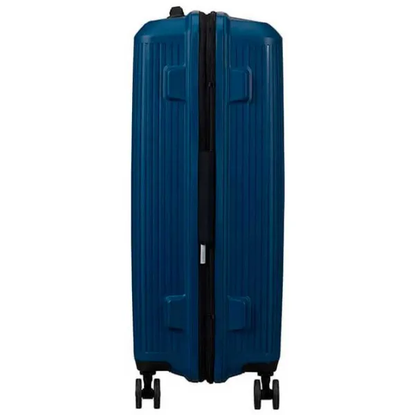 Valiză American Tourister Aerostep Spinner Expandable 66l/ Black Navy photo 3 Valiză American Tourister Aerostep Spinner Expandable 66l/ Black Navy photo 3