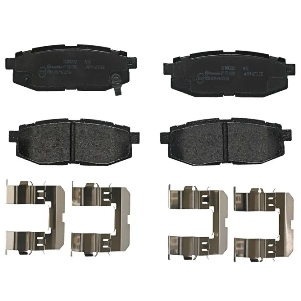 Тормозные колодки Brembo P 79 018 Задние photo 1