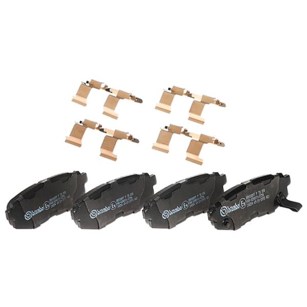 Тормозные колодки Brembo P 79 018 Задние photo 2