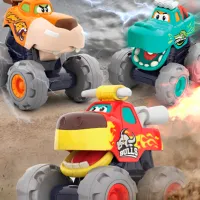 Mașină Hola Toys Monster Trucks Angry Bull 3151A Red photo 10
