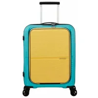 Чемодан American Tourister Airconic Spinner 34л/ Lime Green Синий photo 3