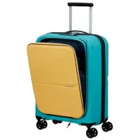 Чемодан American Tourister Airconic Spinner 34л/ Lime Green Синий photo 4