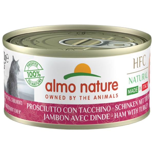 Корм для кошек влажный Almo Nature HFC 5472H 0.07 кг/ Ветчина, индейка photo 1 Корм для кошек влажный Almo Nature HFC 5472H 0.07 кг/ Ветчина, индейка photo 1