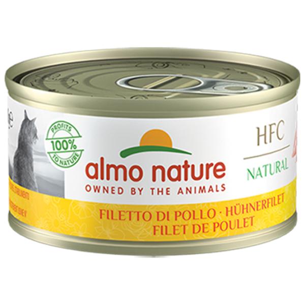 Корм для кошек влажный Almo Nature HFC Natural 9016H 0.07 кг/ Курица photo 1 Корм для кошек влажный Almo Nature HFC Natural 9016H 0.07 кг/ Курица photo 1