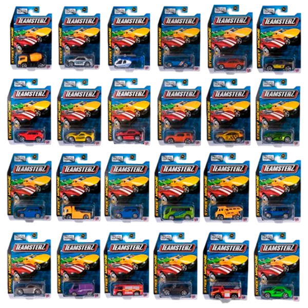 Set de mașini Teamsterz 1416228.A19 Multicolor photo 1 Set de mașini Teamsterz 1416228.A19 Multicolor photo 1