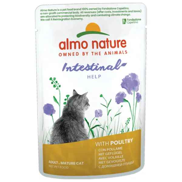 Корм для кошек влажный Almo Nature Intestinal Help 5295 0.07 кг/ Мясо photo 1 Корм для кошек влажный Almo Nature Intestinal Help 5295 0.07 кг/ Мясо photo 1