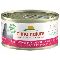 Корм для кошек влажный Almo Nature HFC Natural 9413H 0.07 кг/ Курица, печень