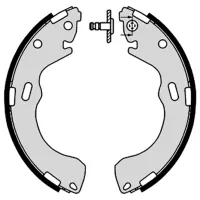 Plăcuțe de frână Brembo S 49 521 Spate/ Tobă photo 2