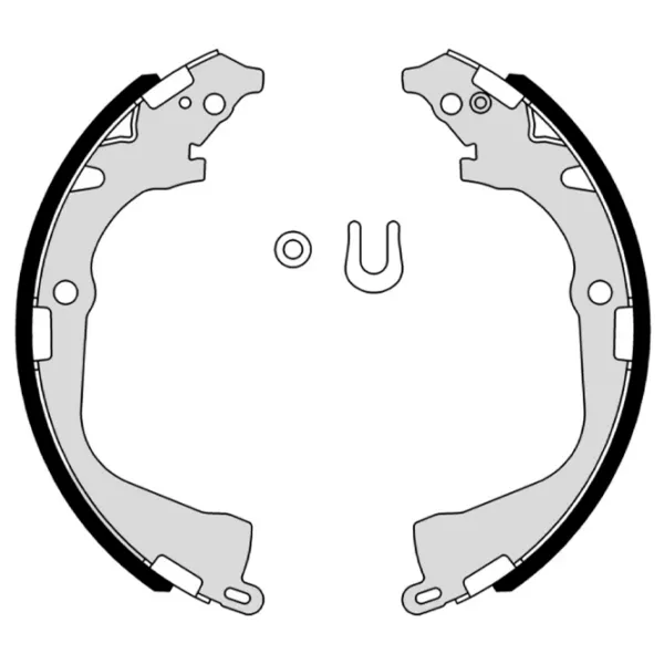 Тормозные колодки Brembo S 85 541 Задние/ Барабанные photo 2 Тормозные колодки Brembo S 85 541 Задние/ Барабанные photo 2