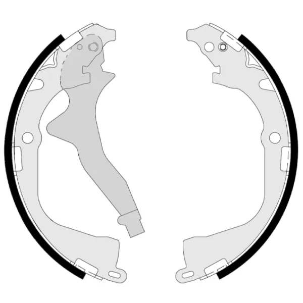 Тормозные колодки Brembo S 85 542 Задние/ Барабанные photo 2