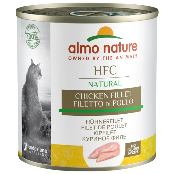 Корм для кошек влажный Almo Nature HFC Natural 5150 0.28 кг/ Курица photo 1