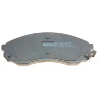 Plăcuțe de frână Icer 181911 Față/ Disk