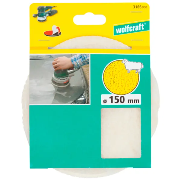 Disc de lustruit Wolfcraft 3166000 Universală photo 3