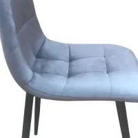 Scaun de bucătărie Magnus C2456 Velur/ Gray photo 4
