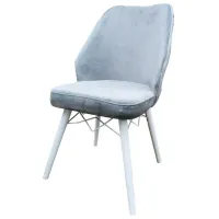 Scaun de bucătărie Magnus Nexsus Velur/ Gray White