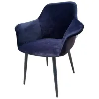 Scaun de bucătărie Magnus Pari anka 23 Velur/ Dark Blue