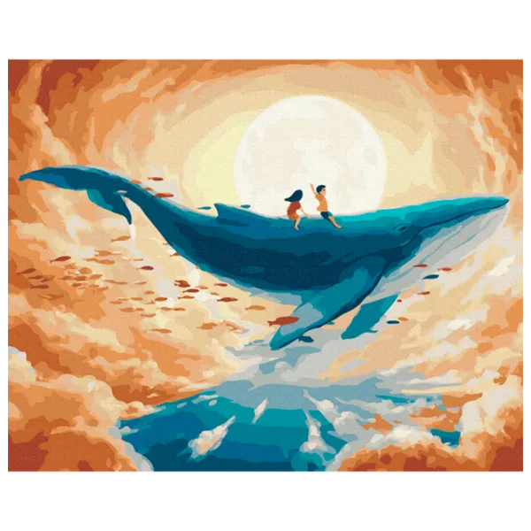 Картина по номерам BrushMe Большое путешествие G594 50 x 40 см/ Горизонтальная photo 1