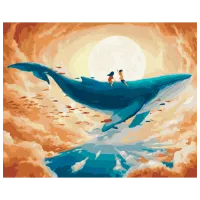 Картина по номерам BrushMe Большое путешествие G594 50 x 40 см/ Горизонтальная