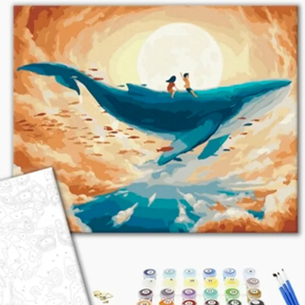Картина по номерам BrushMe Большое путешествие G594 50 x 40 см/ Горизонтальная photo 2
