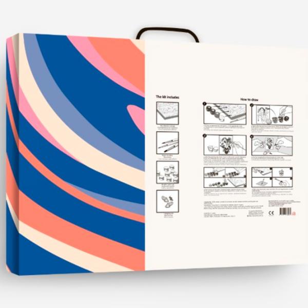 Pictură pe numere BrushMe Cheesecake din căpșuni GX22640 50 x 40 cm/ Verticală photo 8