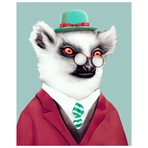 Картина по номерам BrushMe Джентльмен GX9398 50 x 40 см/ Вертикальная photo 1