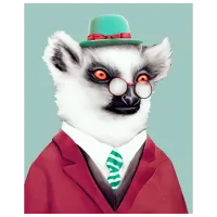 Pictură pe numere BrushMe Gentlemen GX9398 50 x 40 cm/ Verticală