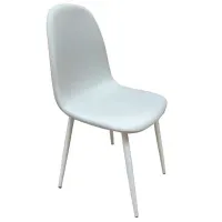 Scaun de bucătărie Magnus C1703 Velur/ White