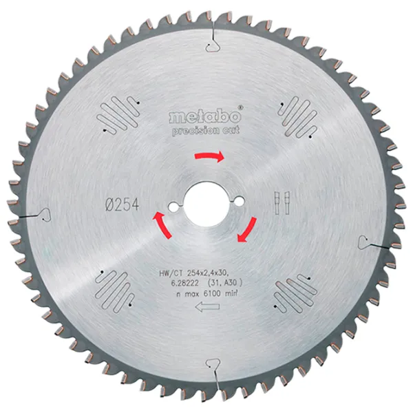 Disc circular Metabo 628059000  photo 1 Disc circular Metabo 628059000  photo 1