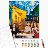 Pictură pe numere BrushMe Arta din primul rînd BS52763 50 x 40 cm/ Verticală photo 2