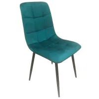 Кухонный стул Magnus C2301 Велюр/ Green Черный