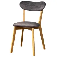 Кухонный стул Mobicasa Soft Natur Ткань/ Серый