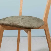Scaun de bucătărie Mobicasa Soft Natur Stofă/ Brown photo 2