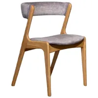 Кухонный стул Mobicasa Danish Ткань/ Серый