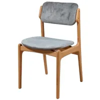 Кухонный стул Mobicasa Karl Ткань/ Серый