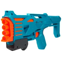 Blaster Hasbro Nerf Elite 2.0 Tetrad F5025 8+/ Săgeți/ Blue photo 2
