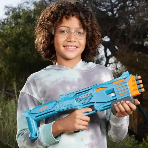 Бластер Hasbro Nerf Elite 2.0 Tetrad F5025 8+/ Стрел/ Blue photo 4