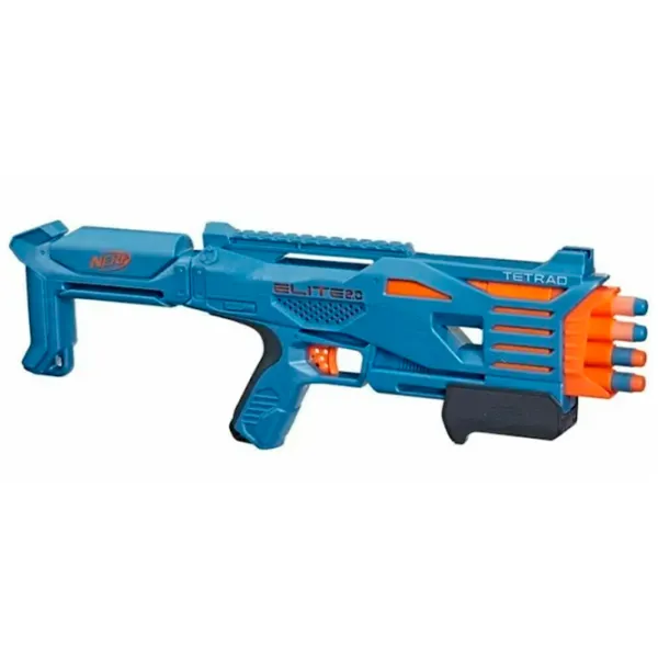 Бластер Hasbro Nerf Elite 2.0 Tetrad F5025 8+/ Стрел/ Blue photo 5