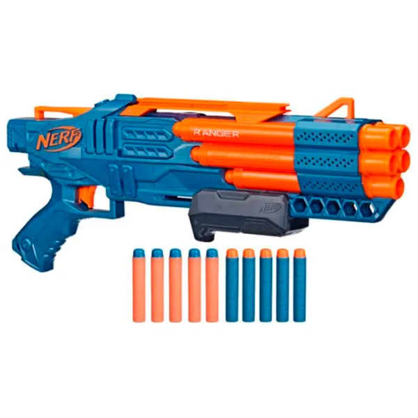 Blaster Hasbro Nerf Elite 2.0 F4186 8+/ Săgeți/ Blue photo 2 Blaster Hasbro Nerf Elite 2.0 F4186 8+/ Săgeți/ Blue photo 2